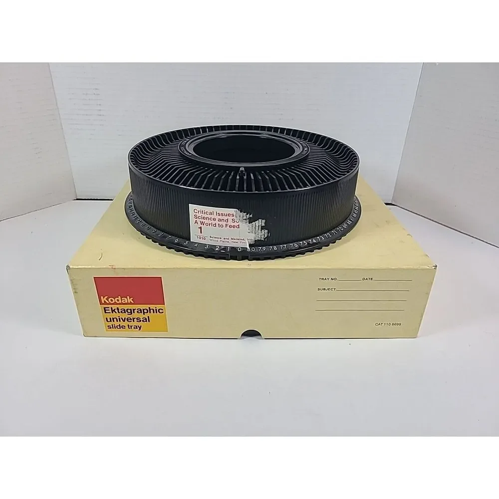 Kodak Ektagraphic Universal Slide‎ Tray Model 2 80 Carousel Vintage